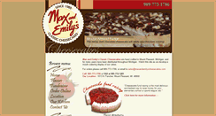 Desktop Screenshot of maxandemilyscheesecakes.com